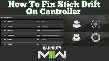 How To Fix Stick Drift On Controller In Modern Warfare 2