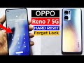 OPPO Reno 7 5G :- Hard Reset | Forgot Password | Screen Unlock 🔓 🔓