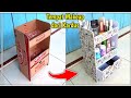 TUTORIAL MEMBUAT RAK KOSMETIK DARI KARDUS