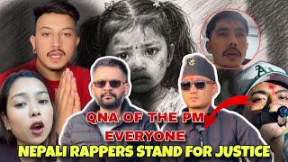 NEPALI RAPPERS STAND FOR JUSTICE 😢 QUESTION FOR THE PM BALEN FOR EVERYONE RAPPERS !!