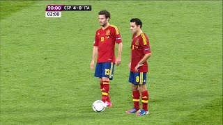 : This Spain National Team Destroyed The Europe 2012