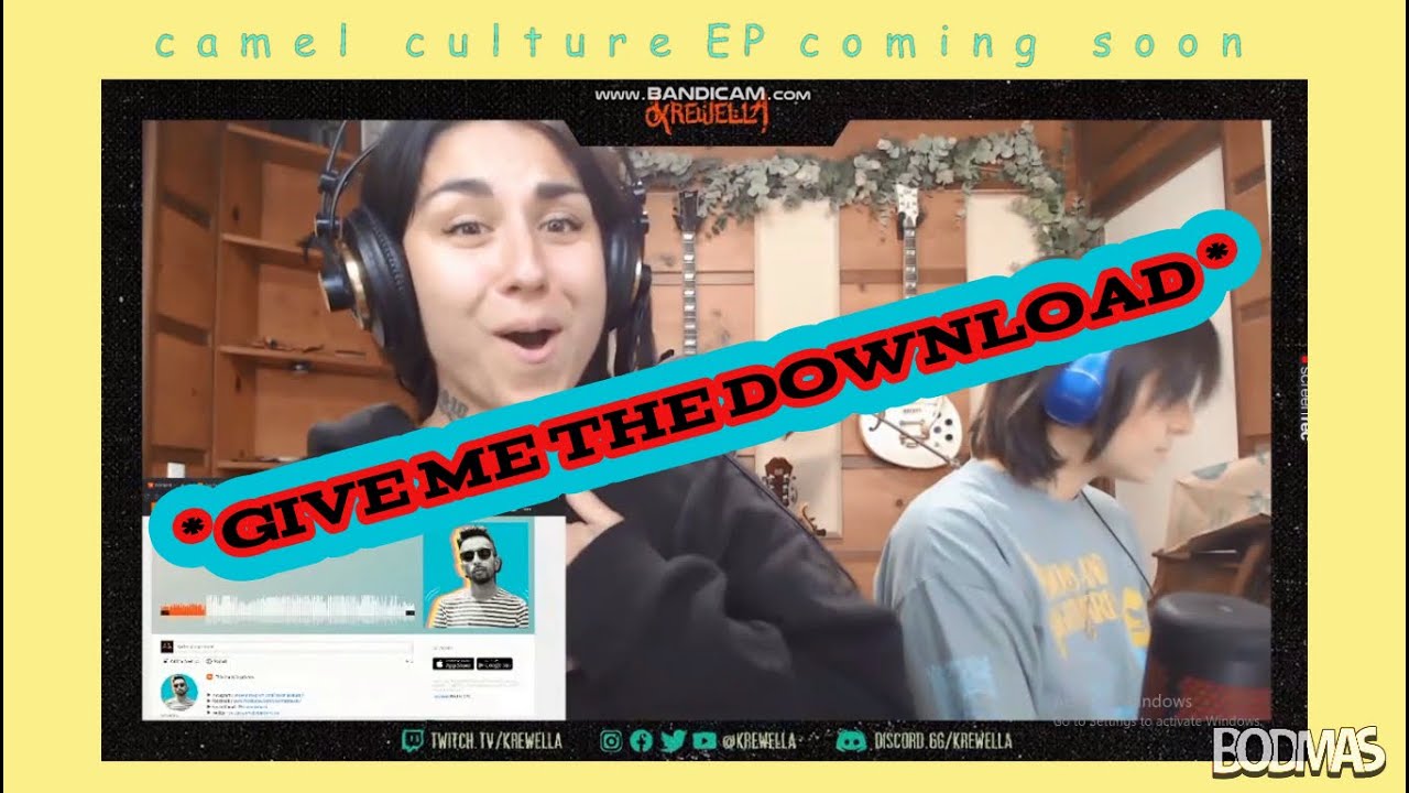 Krewella reacting to Indian DJ BODMAS on his track 