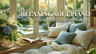 Soft Piano Music for Cozy Mornings & Peaceful Study | Relaxing Reading Ambience