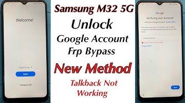 Samsung M32 5g Frp Bypass Android 11 | No apps | No Talkback New Security Patch New Method