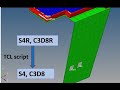 Converting Reduced Integration to Full Integration Elements in HyperMesh with TCL Script