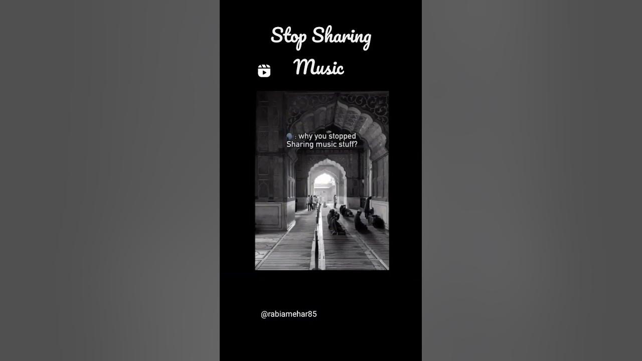 stop-sharing-music-music-is-haram-in-islam-haram-things-in-islam