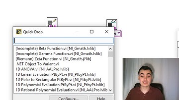 LabVIEW Extension: Creating Quick Drop Shortcuts