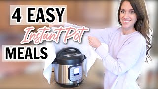 4 EXTREMELY EASY AND AFFORDABLE INSTANT POT RECIPES // SIMPLY ALLIE