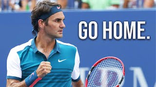 Top 5 Times Roger Federer Destroyed His Opponents ● Making Grown Men Cry (Probably)