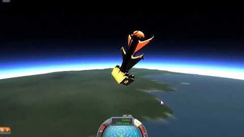 Kerbal Space Program - Fastest Engine-less Plane