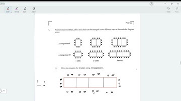 CSEC MATHEMATICS|JUNE 2022|QUESTION 7|SEQUENCE AND INVESTIGATION