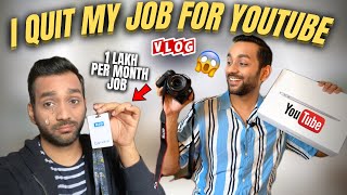 I QUIT MY JOB FOR YOUTUBE VLOG *LIFE UPDATE* | Bought New Camera and MAC Book (Unboxing) | ANKIT TV