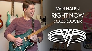 Van Halen - Right Now Solo Cover