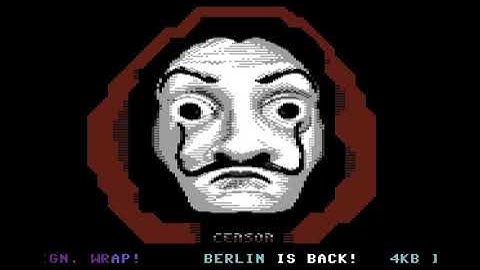 C64 4k Intro:  4k Berlin is Back! 2020 by Censor Design