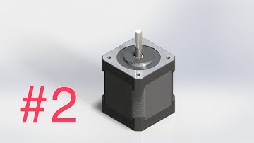 How to build a Stepper Motor in SolidWorks Part 2