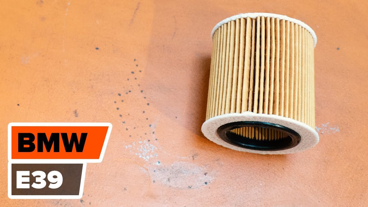 How to change engine oil and oil filter BMW 5 E39 [TUTORIAL AUTODOC