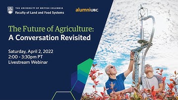 Webinar: The Future of Agriculture: A Conversation Revisited