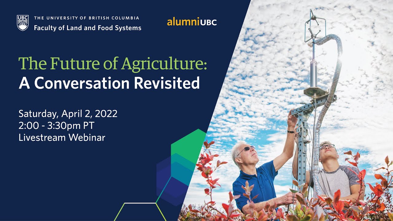 Webinar: The Future of Agriculture: A Conversation Revisited - YouTube