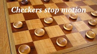 Checkers stop motion