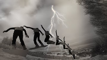 Burst Shot Snowboard (GoPro Sequence Photography)