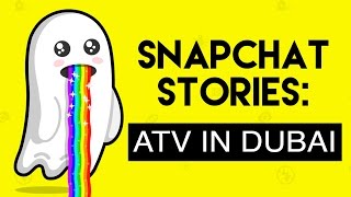 SnapChat Stories // Dubai ATV in the desert