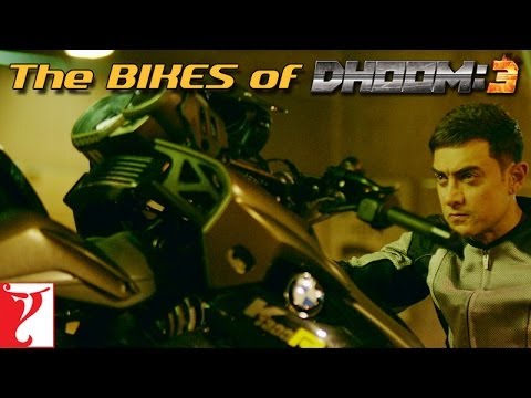 The Bikes of DHOOM:3 | Aamir Khan | Abhishek Bachchan | Uday Chopra
