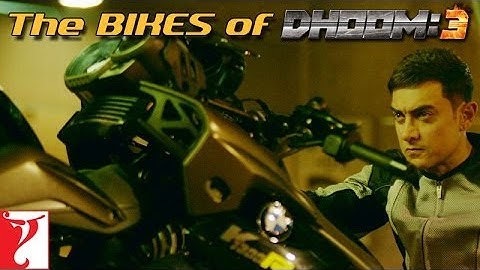 The Bikes of DHOOM:3 | Aamir Khan | Abhishek Bachchan | Uday Chopra