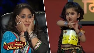 Video thumbnail of "Cute Little Girl Mahi Unexpected Heart Winning Dance Performance - DID Little Master S3"