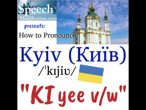 Pronunciation kyiv Here's why