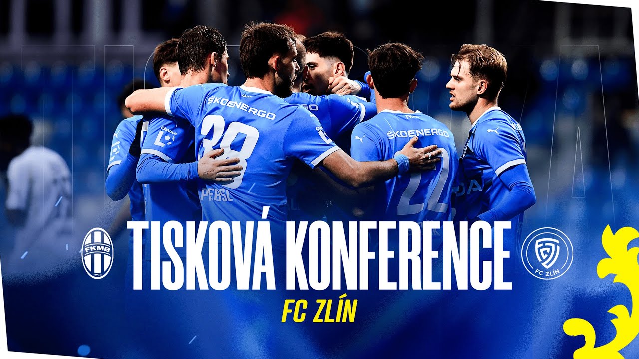 Tisková konference po utkání FK Mladá Boleslav - FC Zlín.