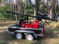 Water well portable drilling rig Storm D30M3200FH