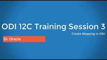 ODI 12C Training Session 3