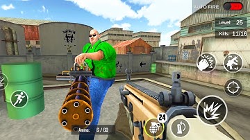 Police Counter Terrorist Shooting:FPS Strike War - Android GamePlay - FPS Shooting Games #15