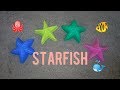 Learn Colors for Children Sand Molds Starfish/Учим цвета на английском ТЕМА МОРЯ Морские Звёзды