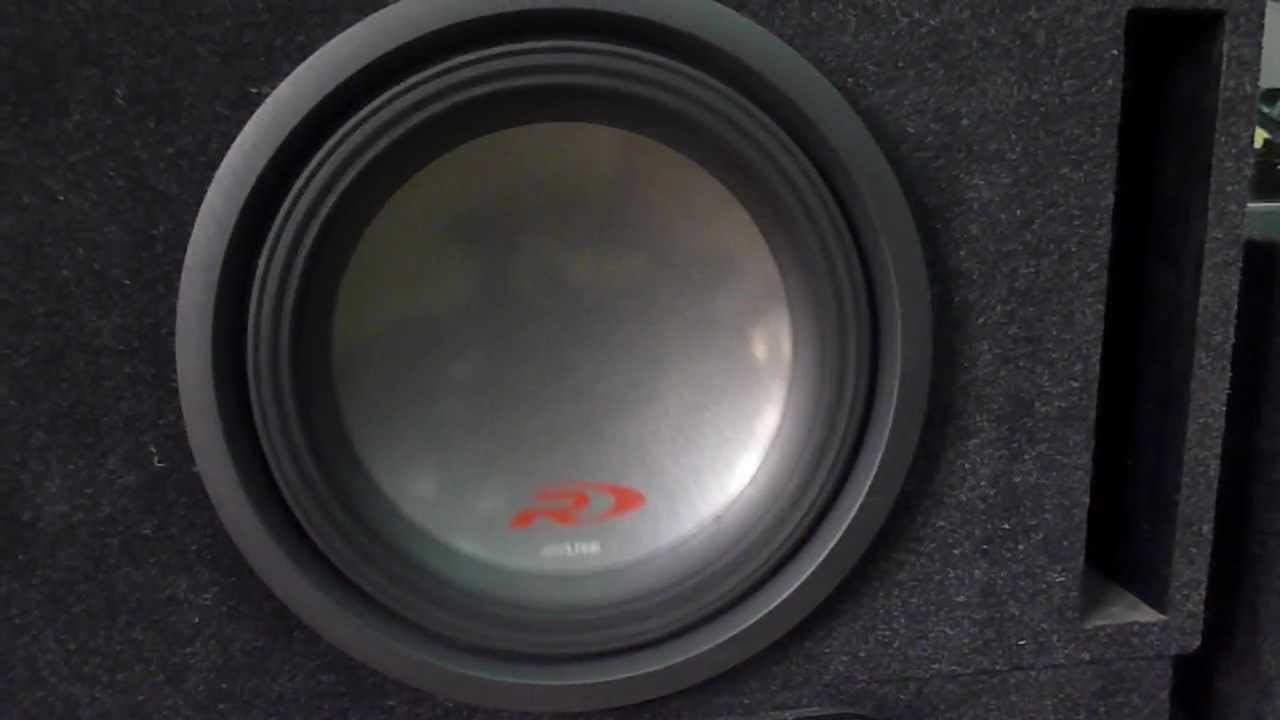 Автосабвуфер Alpine SWR 1223 D