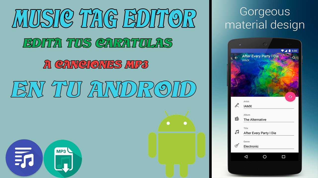 Music.Tag.Editor 2.4.4 Pro Cambiar o Poner Tus Caratulas A Tus