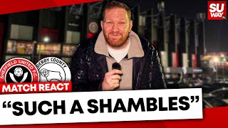 MATCH REACTION: Sheff United 1-3 Derby County