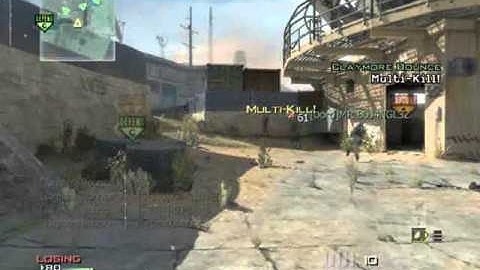 Claymore Bounce - MW3 Game Clip