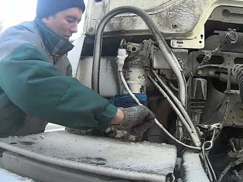 камаз 5490 замена топливный фильтр грубой отчистки в дороге