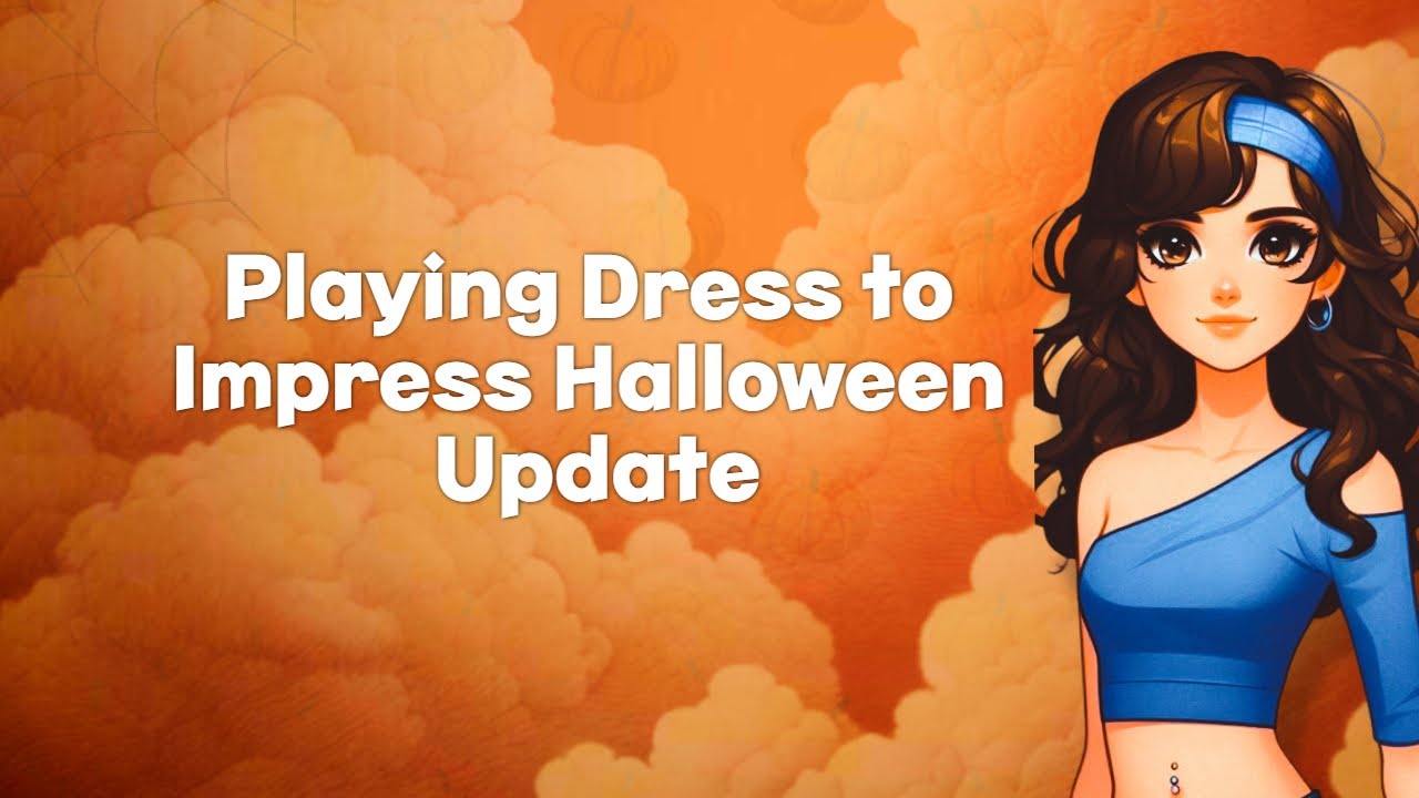 HALLOWEEN UPDATE | DRESS TO IMPRESS | Let's play! - YouTube