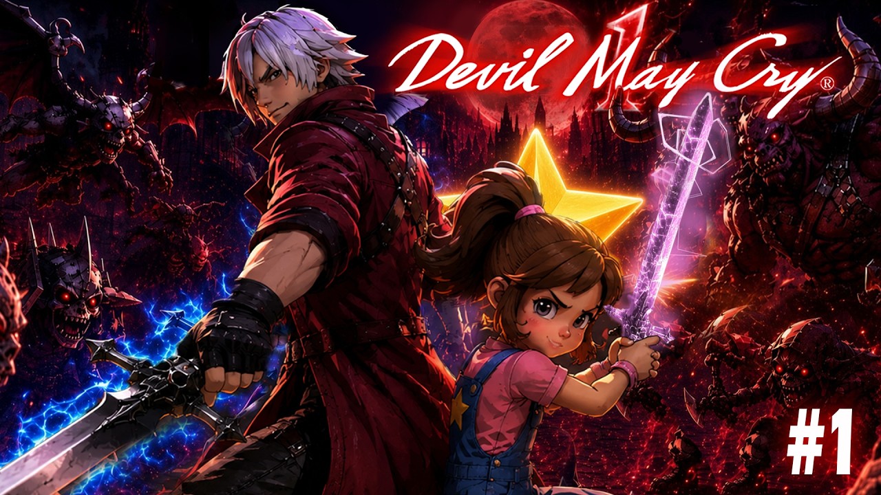 EL ORIGEN DE DANTE ¿ES TAN DIFÍCIL COMO DICEN? || Mi primera vez en DEVIL MAY CRY 1 #1