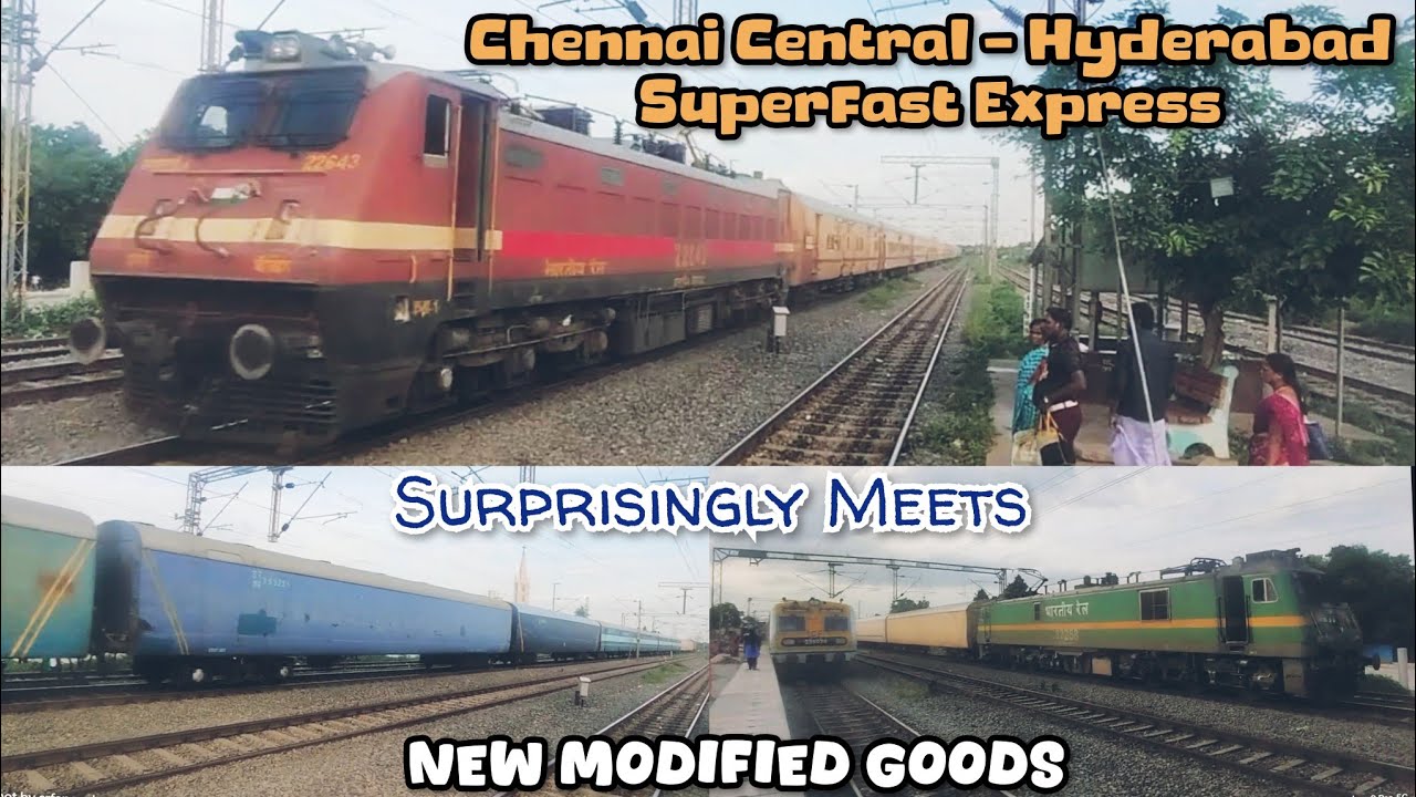 Nmg Rake Sambar Surprisingly Meets NMG Rake at Gummidipoondi....22643 12603 ...
