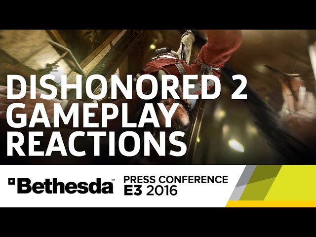 Dishonored 2 Gameplay, Developer Arkane showcases key game details for  first time at E3 2016., By GameSpot