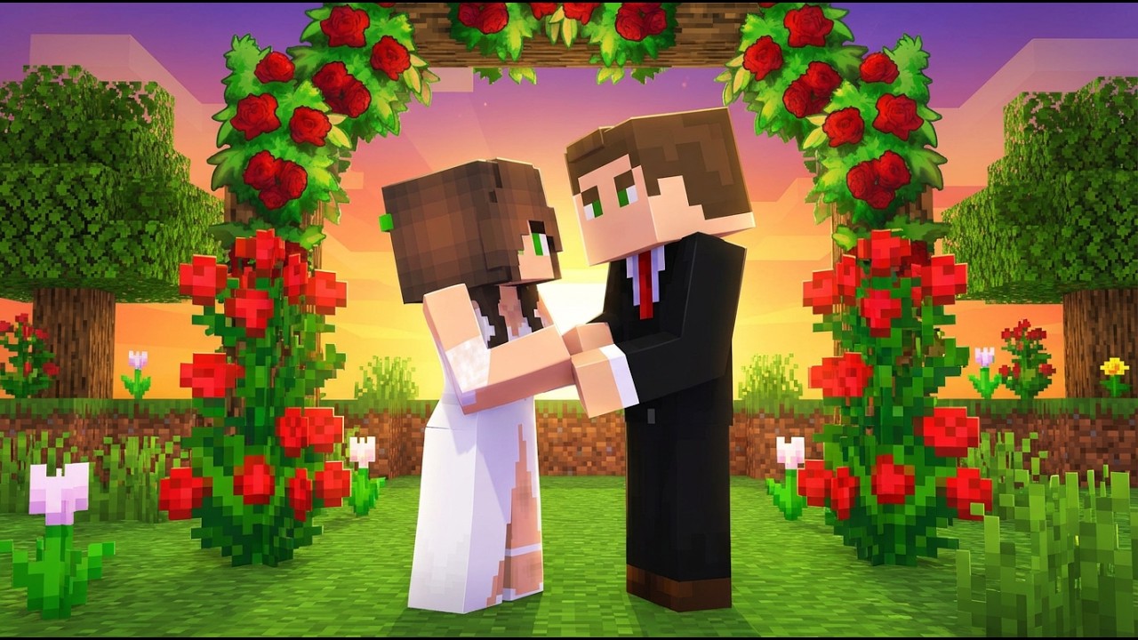 TARIK ile AYŞE EVLENDİ - Minecraft