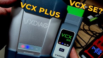 Tool Mercedes-Benz C6 VXDIAG VCX PLUS for Benz & the Difference from VCX SE Xentry OpenShell 2025.03