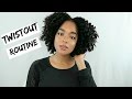 Natural Hair: Defined Twist Out  Routine with Volume