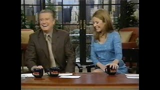 Regis and Kelly Host Chat - March 12, 2001