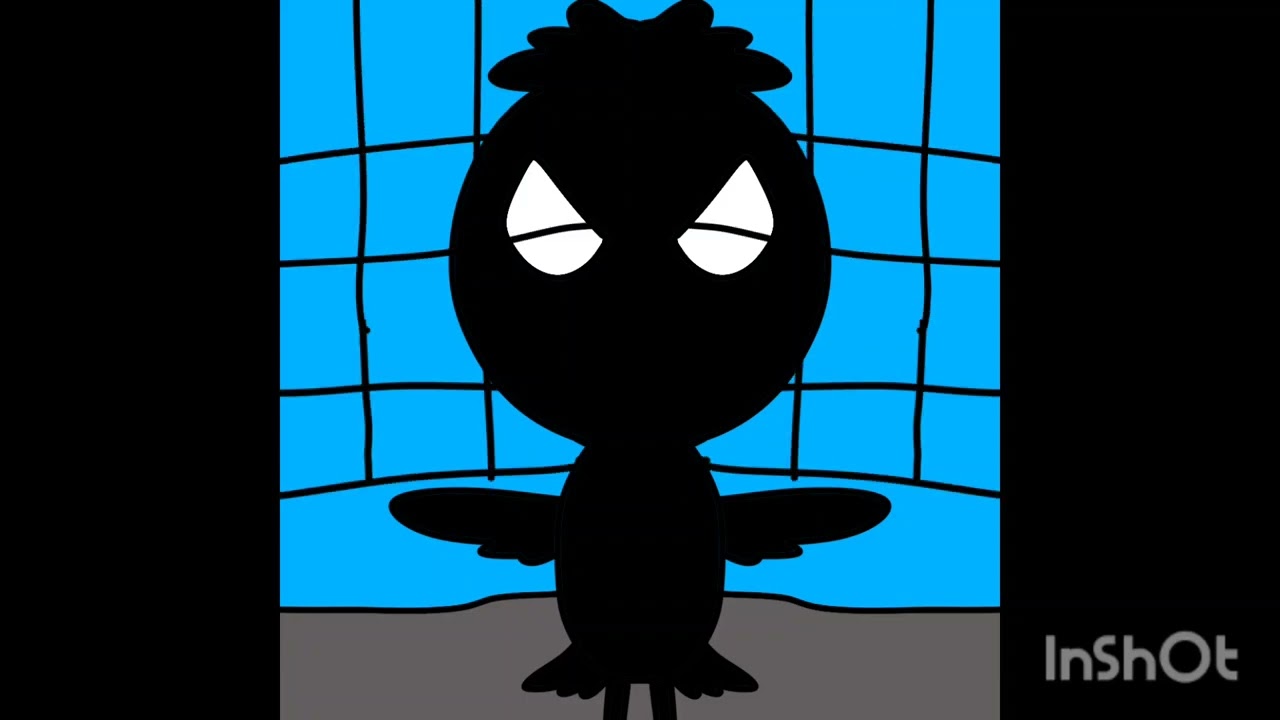 ghost bird in the cage