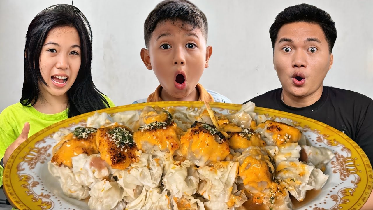 MUKBANG 100 PCS DIMSUM MENTAI !!? Yogafamilly