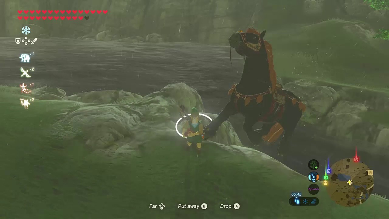 My Horse Got Stuck in Zelda Breath of the Wild YouTube